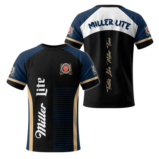 Miller Lite Tastes Like Miller Time T-Shirt - Flexiquor.com