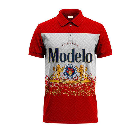 Modelo Series Red Polo Shirt