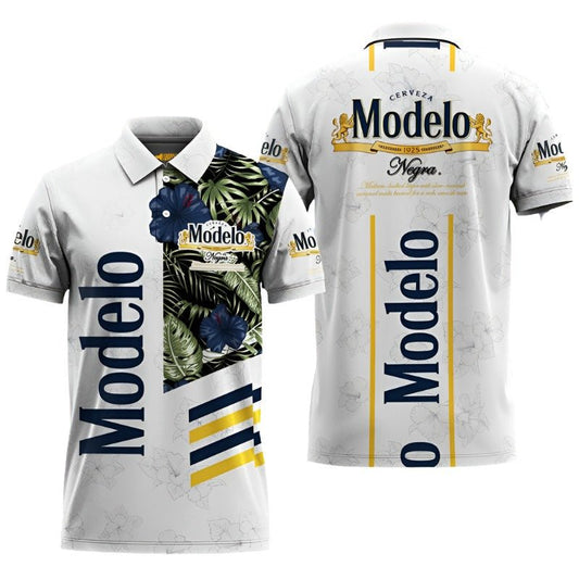 Tropical Modelo Polo Shirt - Flexiquor.com