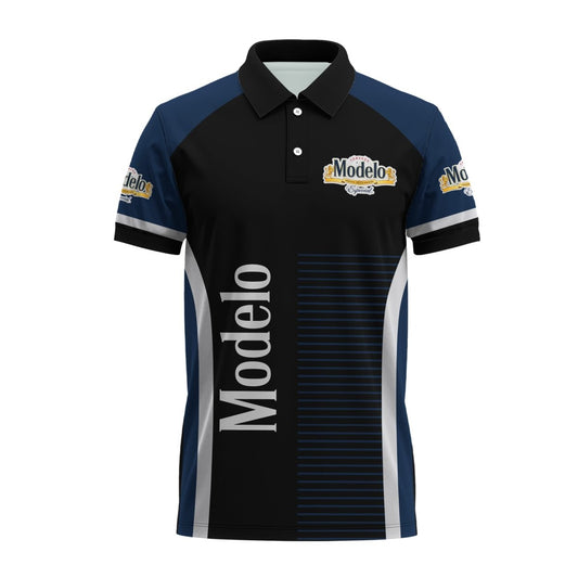 Modelo Brewed In Mexico Polo Shirt - Flexiquor.com