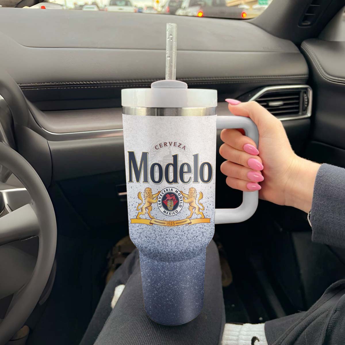 Modelo Cat In The Hat Tumbler With Handle - Flexiquor.com