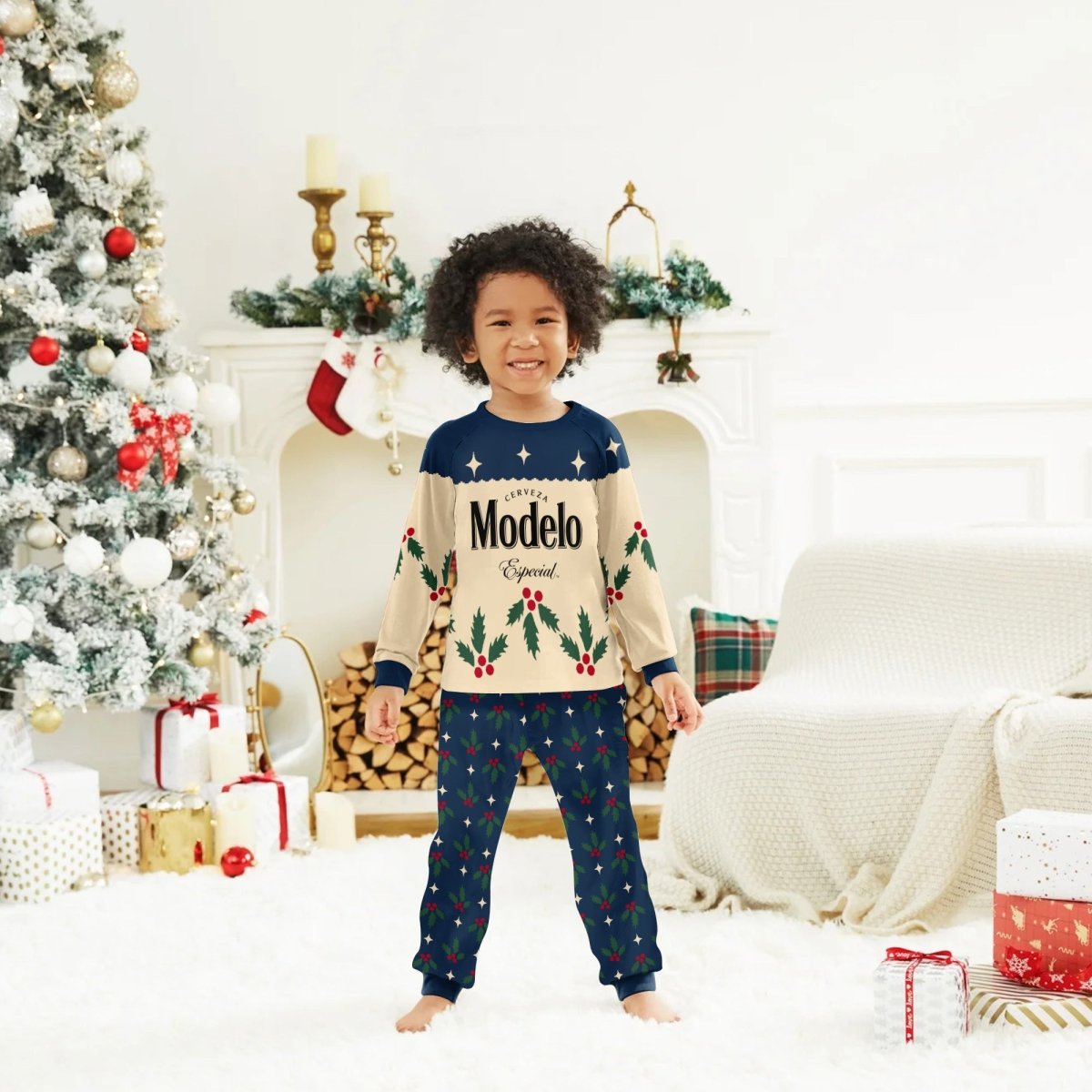 Modelo Christmas Cherry Family Pajamas Set - Flexiquor.com