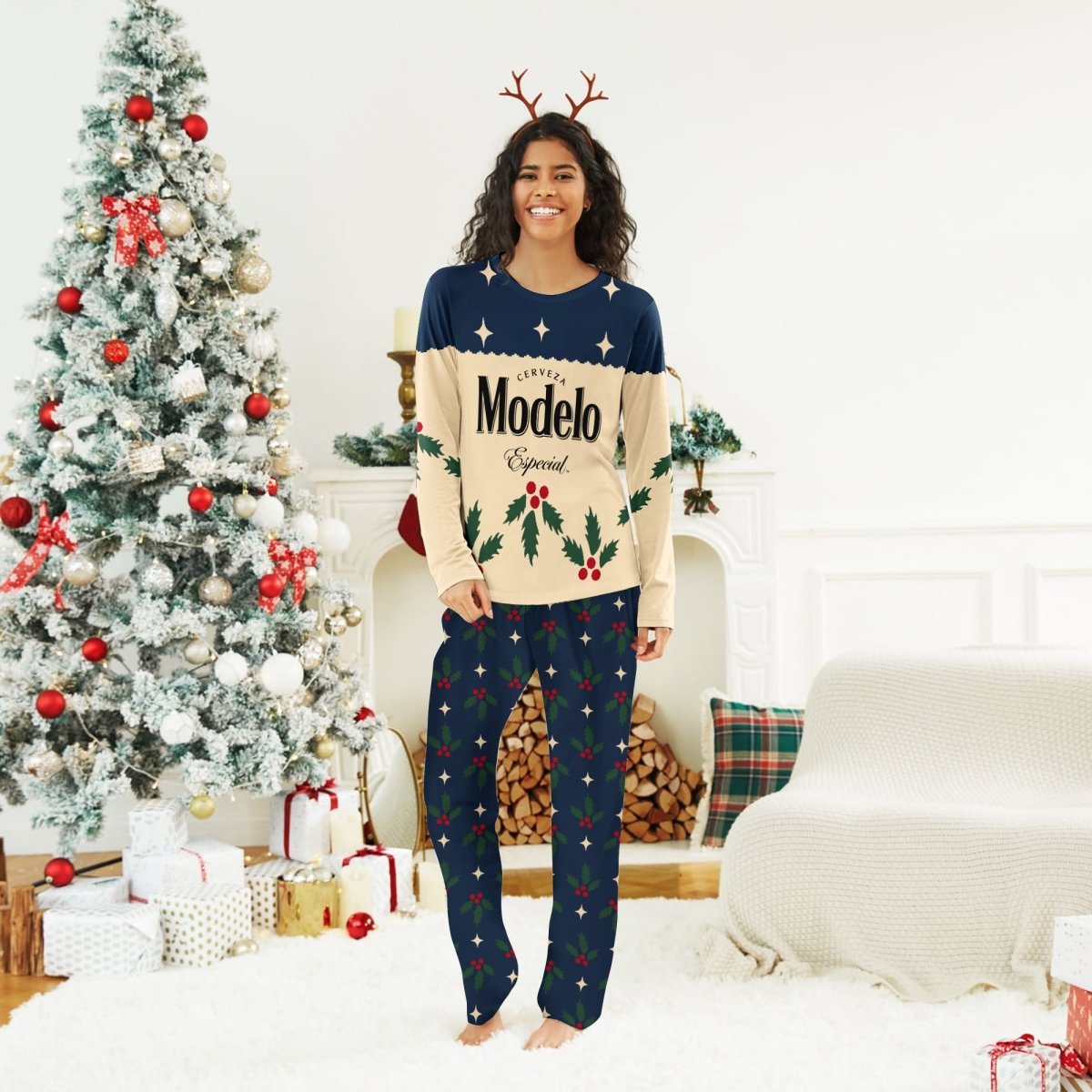 Modelo Christmas Cherry Family Pajamas Set - Flexiquor.com