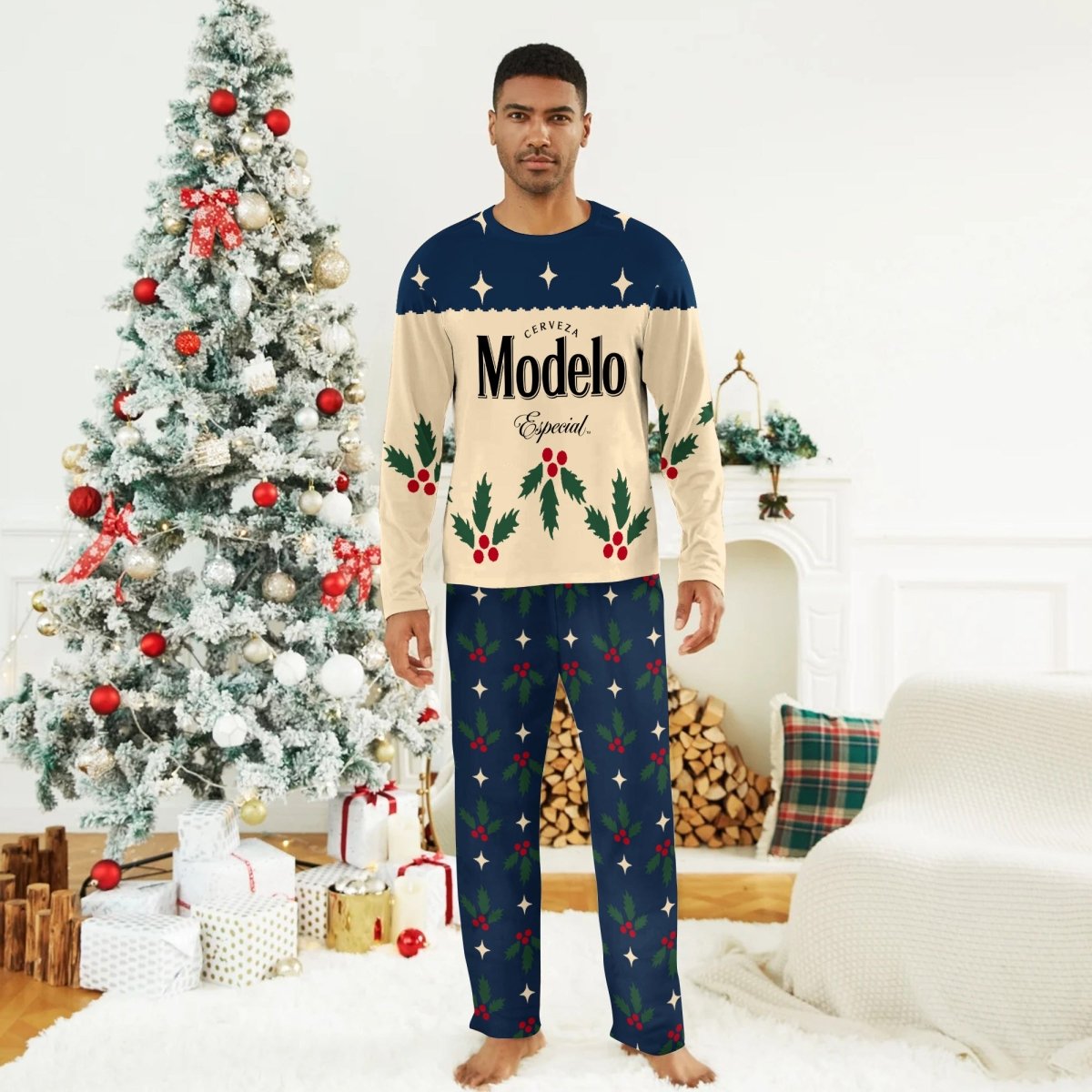 Modelo Christmas Cherry Family Pajamas Set - Flexiquor.com