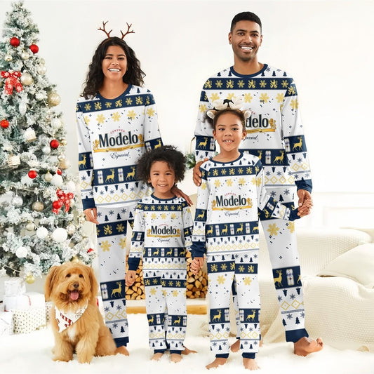 Modelo Christmas Holiday Family Pajamas Set - Flexiquor.com