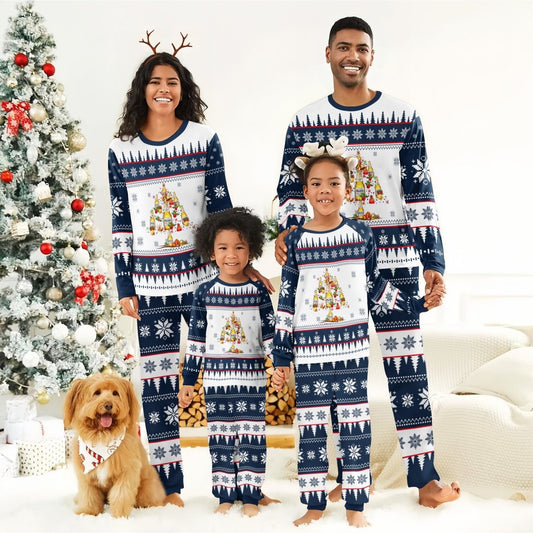 Modelo Christmas Tree Family Pajamas Set - Flexiquor.com