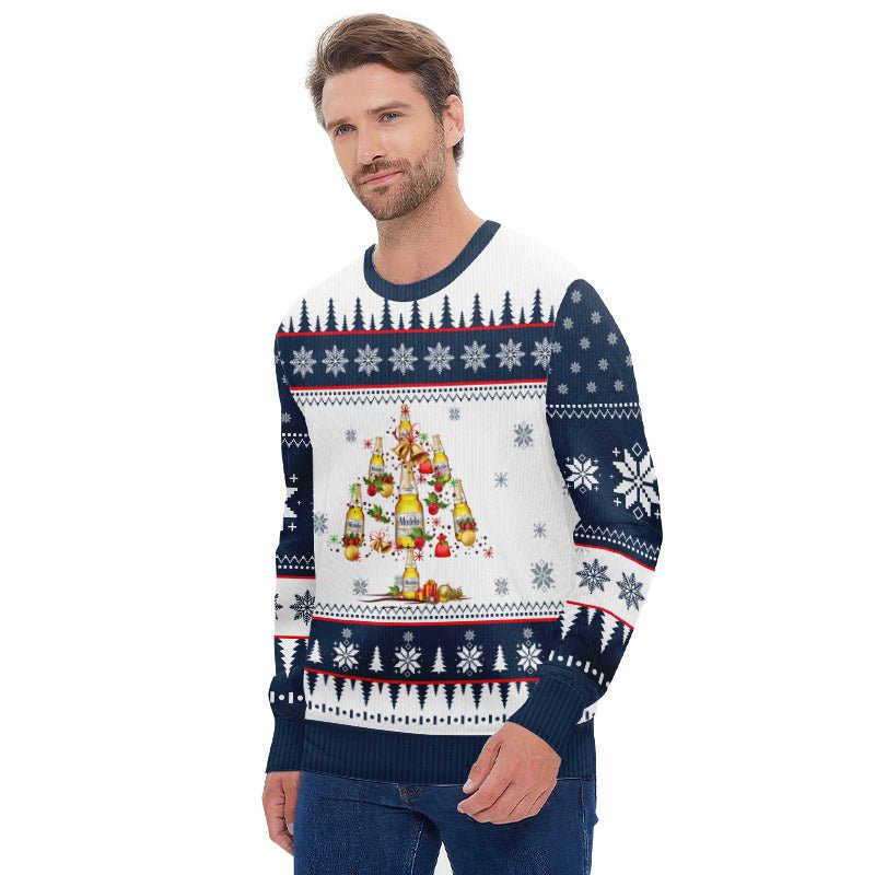 Modelo Christmas Tree Ugly Sweater - Flexiquor.com