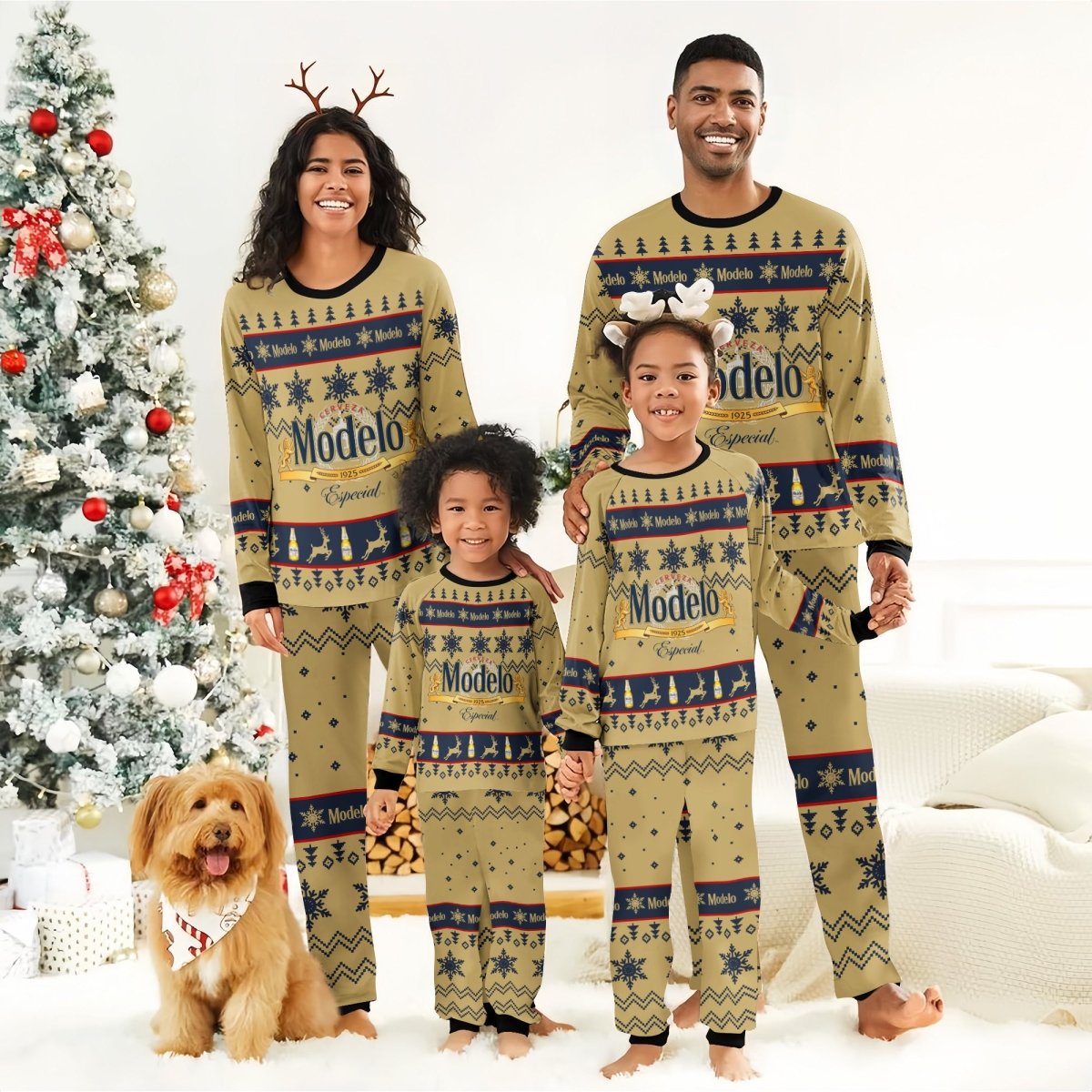 Modelo Especial Christmas Family Pajamas Set - Flexiquor.com