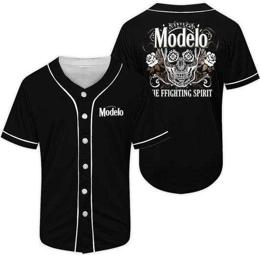 Modelo FFighting Spirit Baseball Jersey - Flexiquor.com