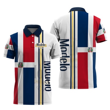 Modelo Island Nation Polo Shirt - Flexiquor.com