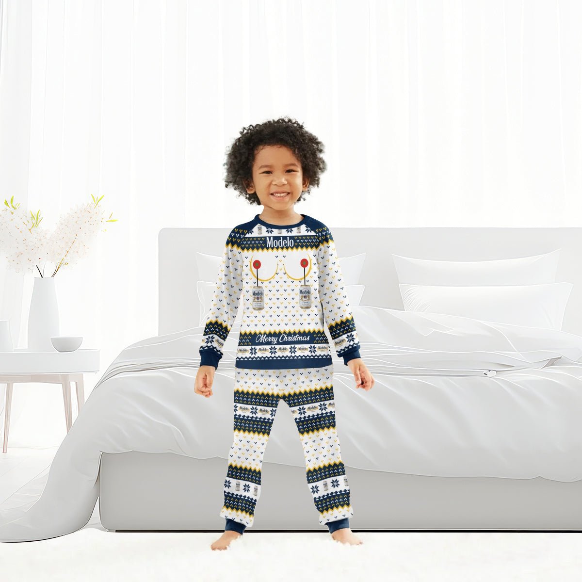 Modelo Merry Chistmas Family Pajamas Set - Flexiquor.com