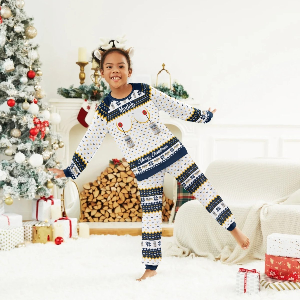 Modelo Merry Chistmas Family Pajamas Set - Flexiquor.com