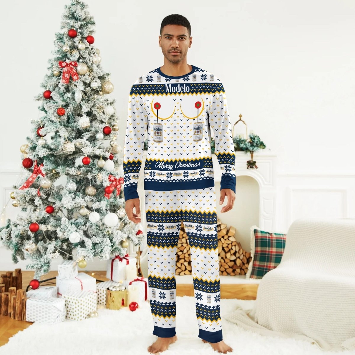 Modelo Merry Chistmas Family Pajamas Set - Flexiquor.com