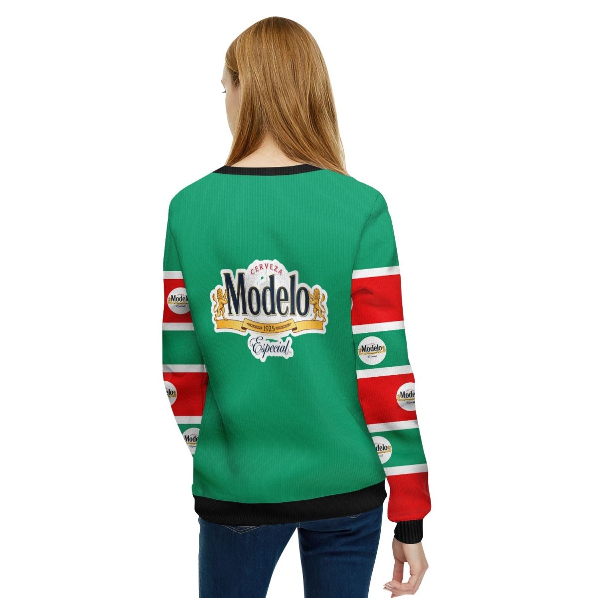 Modelo Santa Need A Beer Ugly Sweater - Flexiquor.com