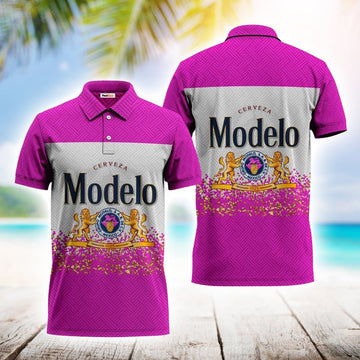Modelo Series Violet Polo Shirt - Flexiquor.com
