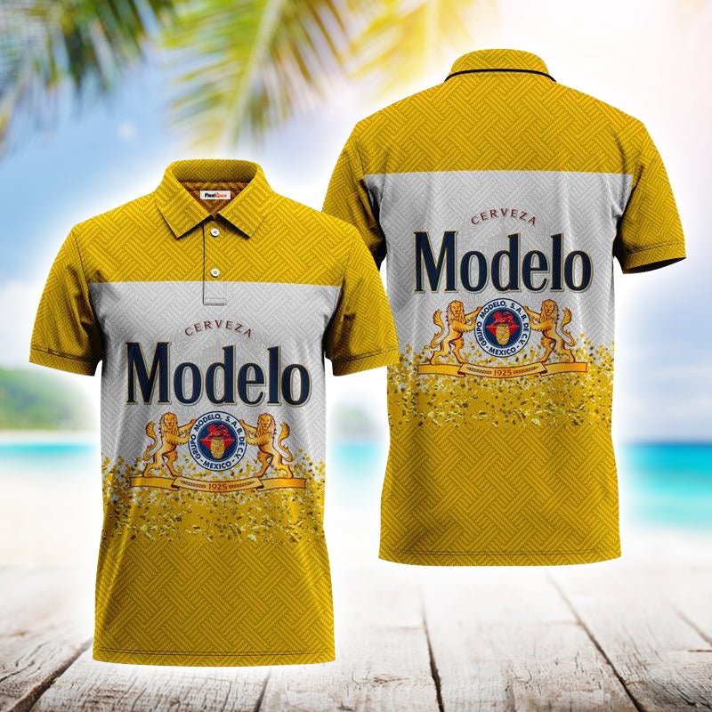 Modelo Series Yellow Polo Shirt - Flexiquor.com