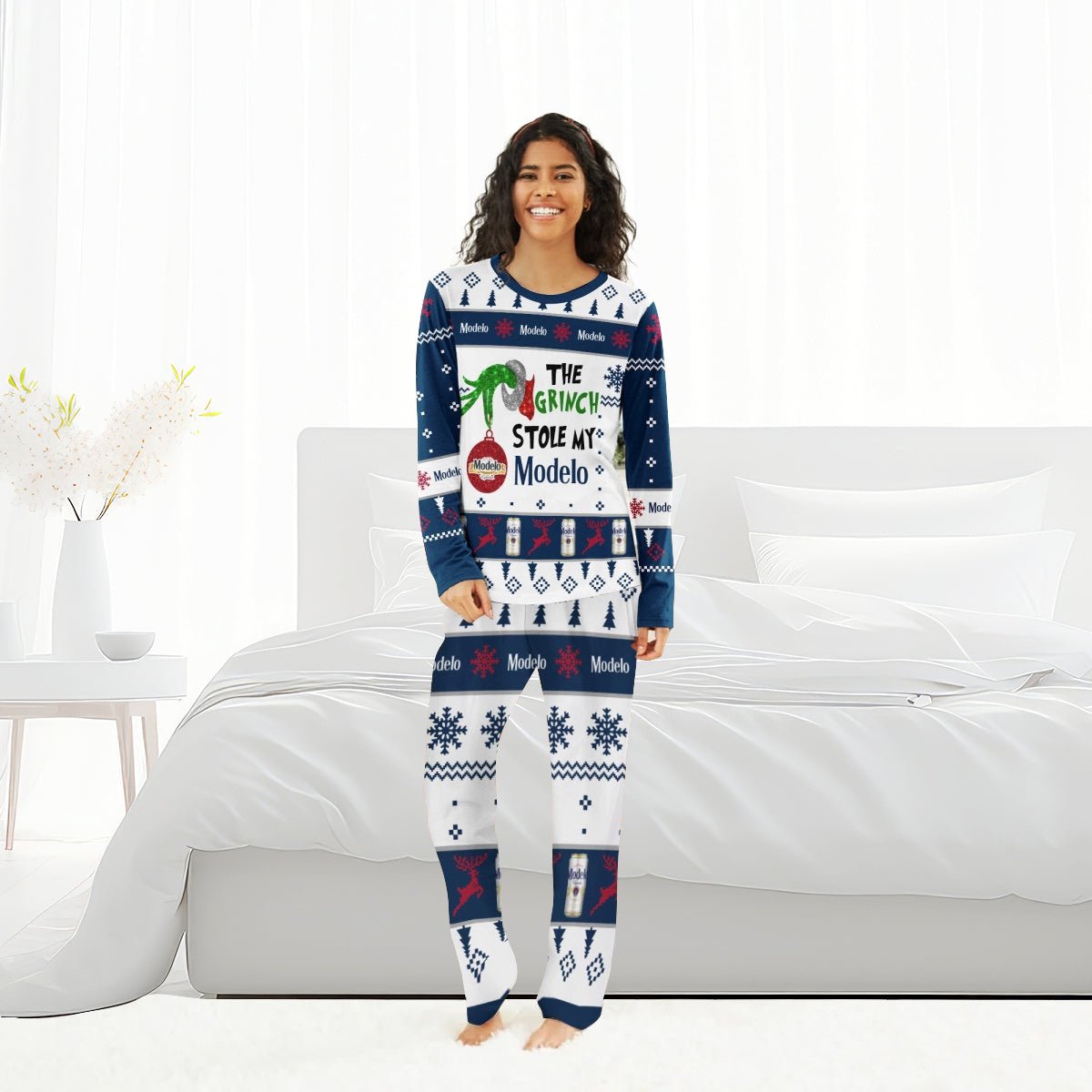 Modelo The Grinch Stole Family Pajamas Set - Flexiquor.com