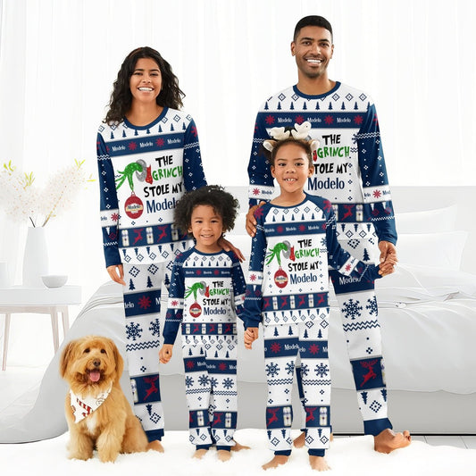 Modelo The Grinch Stole Family Pajamas Set - Flexiquor.com