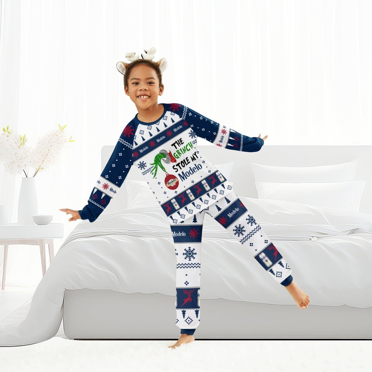 Modelo The Grinch Stole Family Pajamas Set - Flexiquor.com
