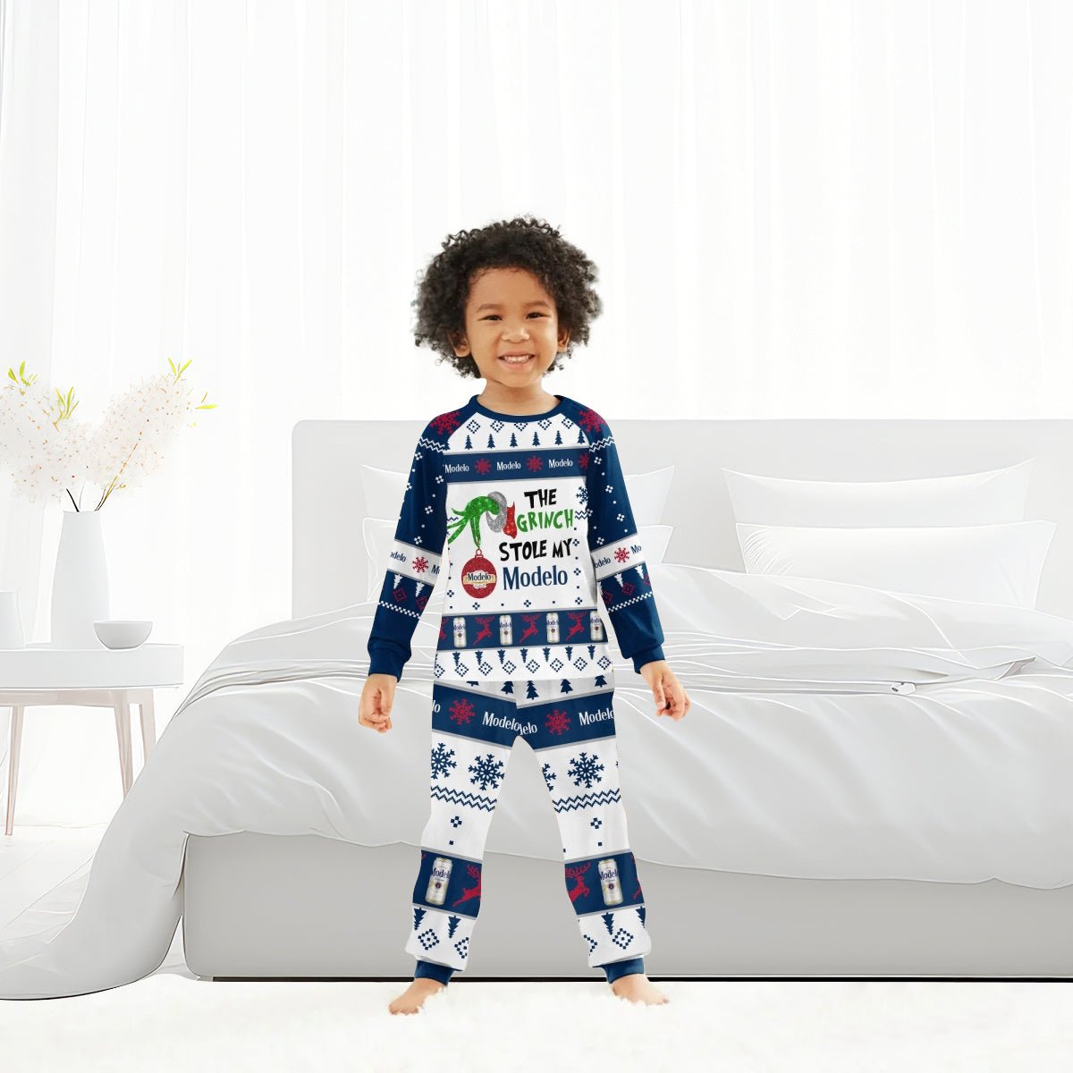 Modelo The Grinch Stole Family Pajamas Set - Flexiquor.com