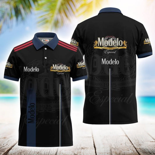 Modelo Three Stripes Polo Shirt - Flexiquor.com