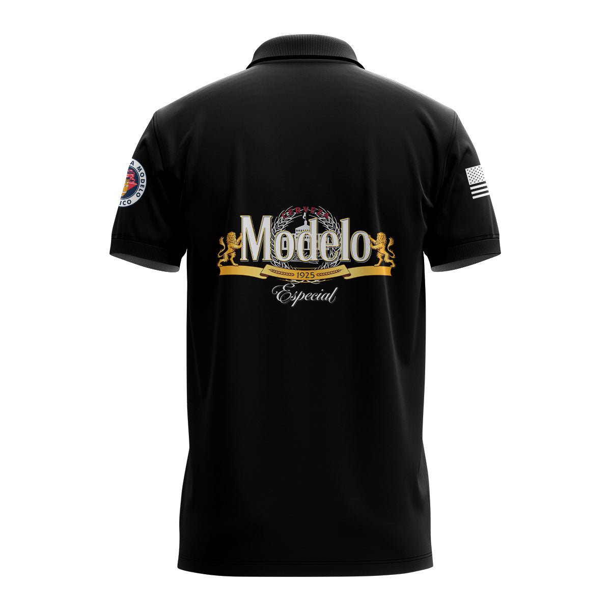 Modelo USA Flag Polo Shirt - Flexiquor.com