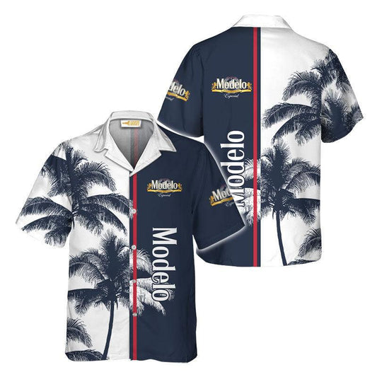 Palm Tree Modelo Hawaiian Shirt
