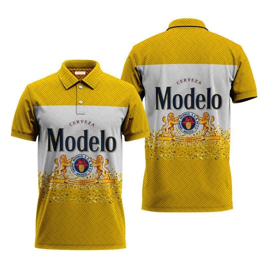 Modelo Series Yellow Polo Shirt
