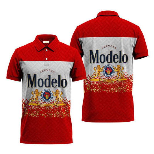 Modelo Series Red Polo Shirt