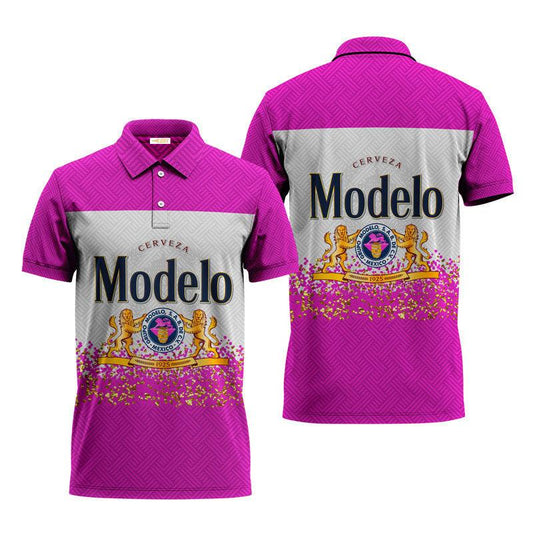 Modelo Series Violet Polo Shirt