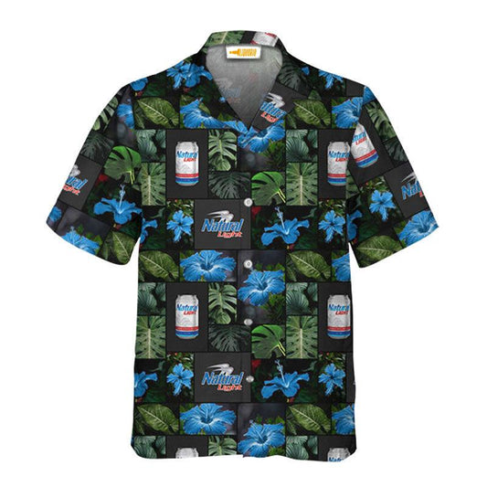 Natural Light Flower Hawaiian Shirt