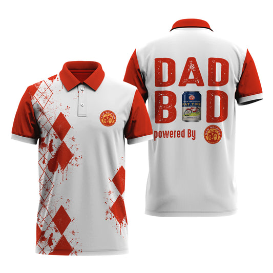 New Belgium Diamond Dad Polo Shirt