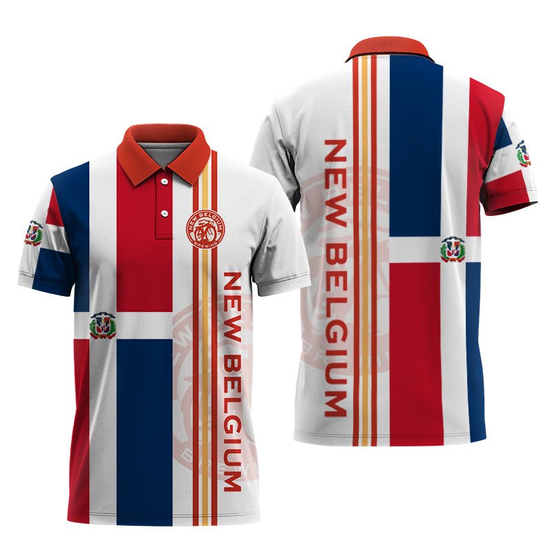 New Belgium Island Nation Polo Shirt - Flexiquor.com