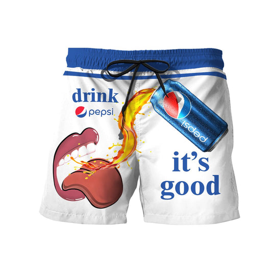 Drink Pepsi Swim Trunks - Flexiquor.com