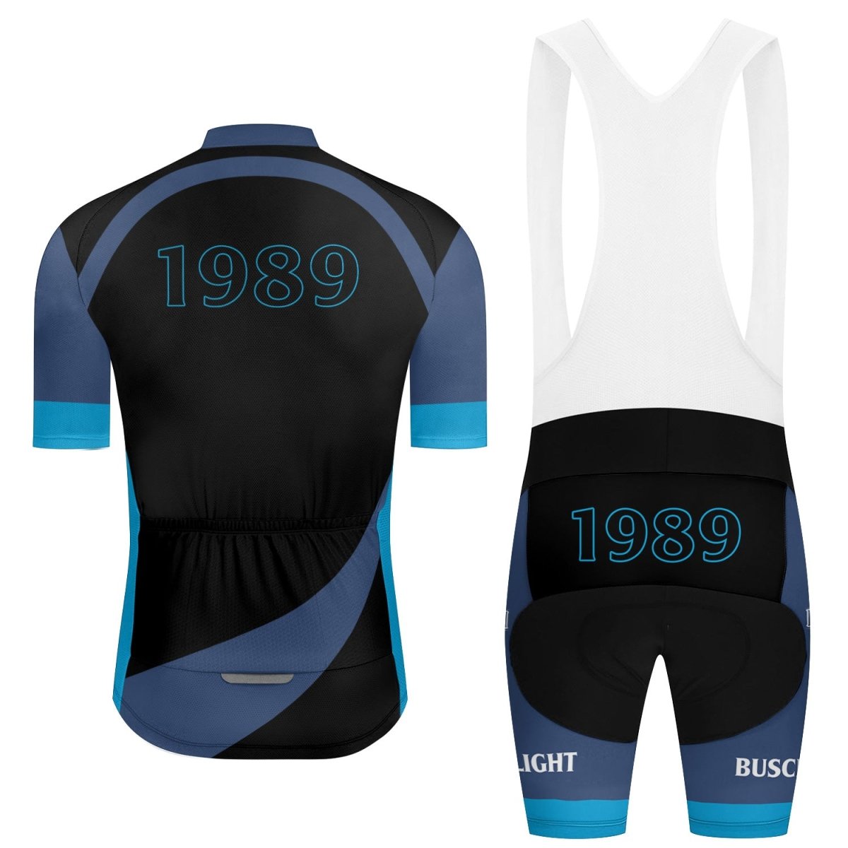 Busch Light 1989 Men's Cycling Jersey Set - Flexiquor.com