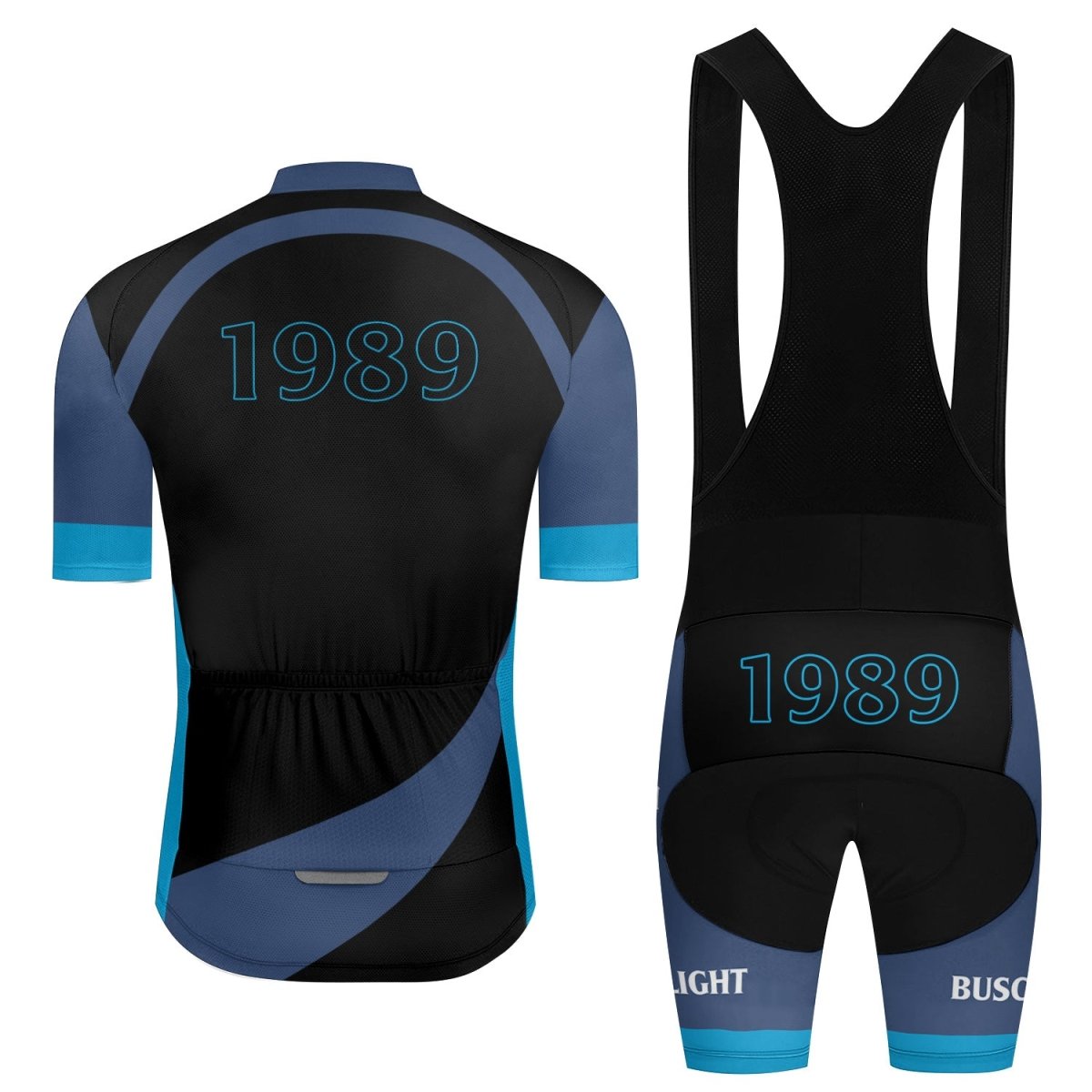 Busch Light 1989 Men's Cycling Jersey Set - Flexiquor.com