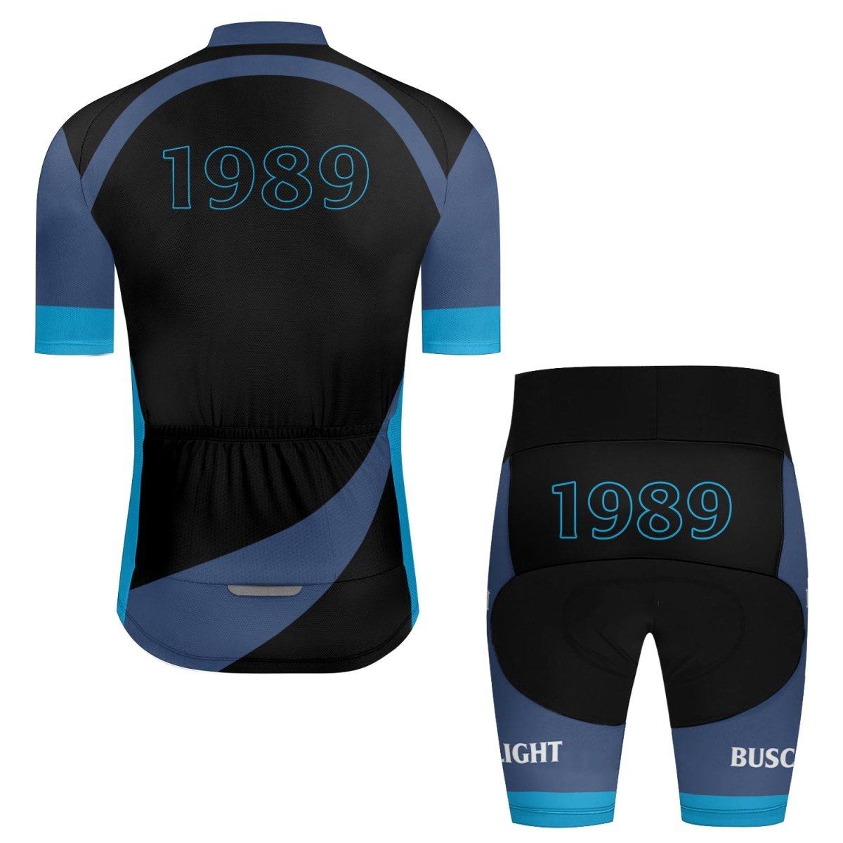 Busch Light 1989 Men's Cycling Jersey Set - Flexiquor.com