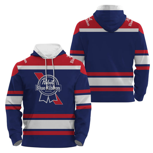 Pabst Blue Ribbon Basic Hoodie & Zip Hoodie - Flexiquor.com