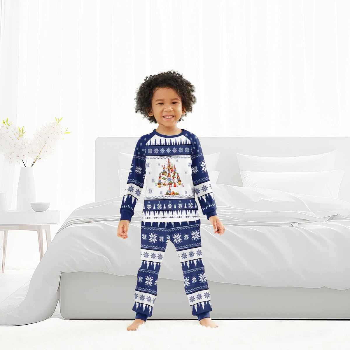 Pabst Blue Ribbon Christmas Tree Family Pajamas Set - Flexiquor.com