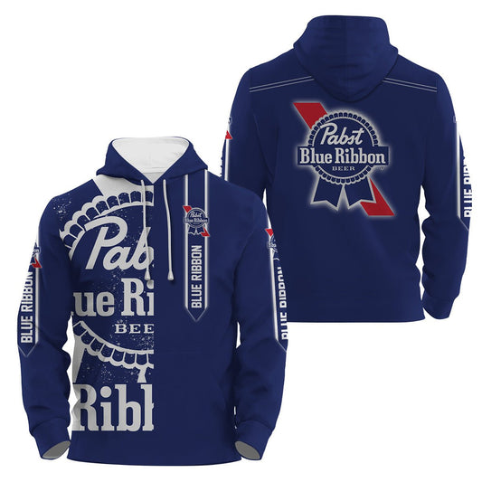 Pabst Blue Ribbon Classic Heritage Hoodie & Zip Hoodie - Flexiquor.com