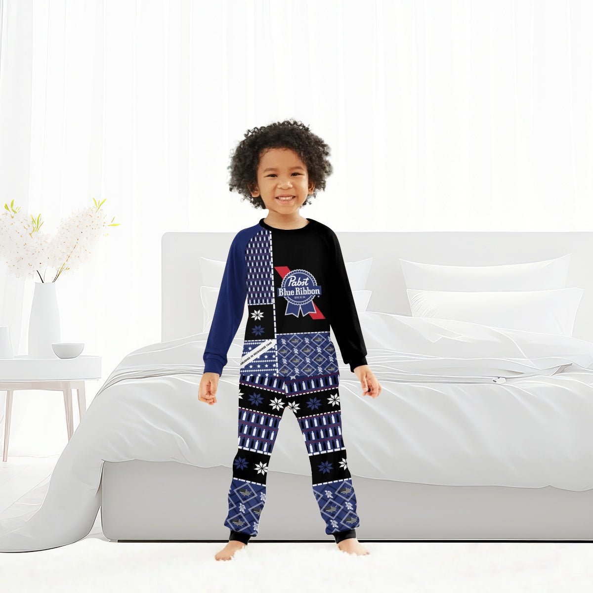 Pabst Blue Ribbon Family Pajamas Set - Flexiquor.com