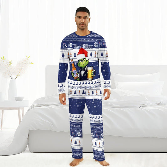 Pabst Blue Ribbon Family Pajamas Set - Flexiquor.com
