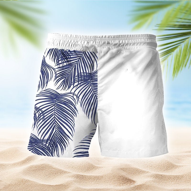 Pabst Blue Ribbon Fern Swim Trunks - Flexiquor.com