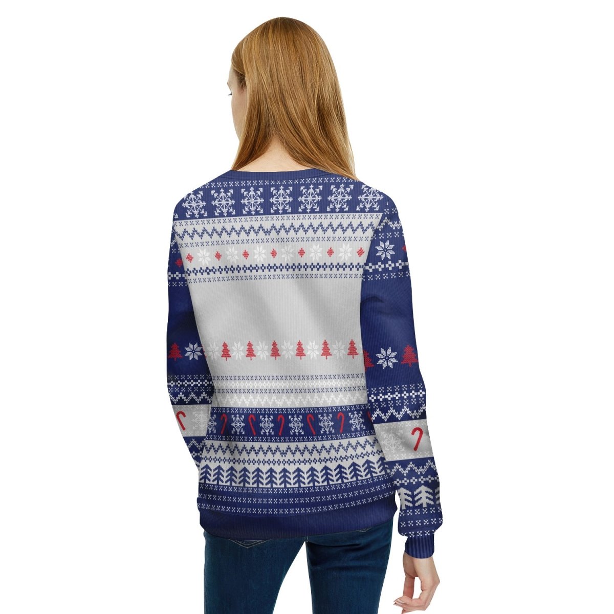 Pabst Blue Ribbon HoHoHo Christmas Ugly Sweater - Flexiquor.com