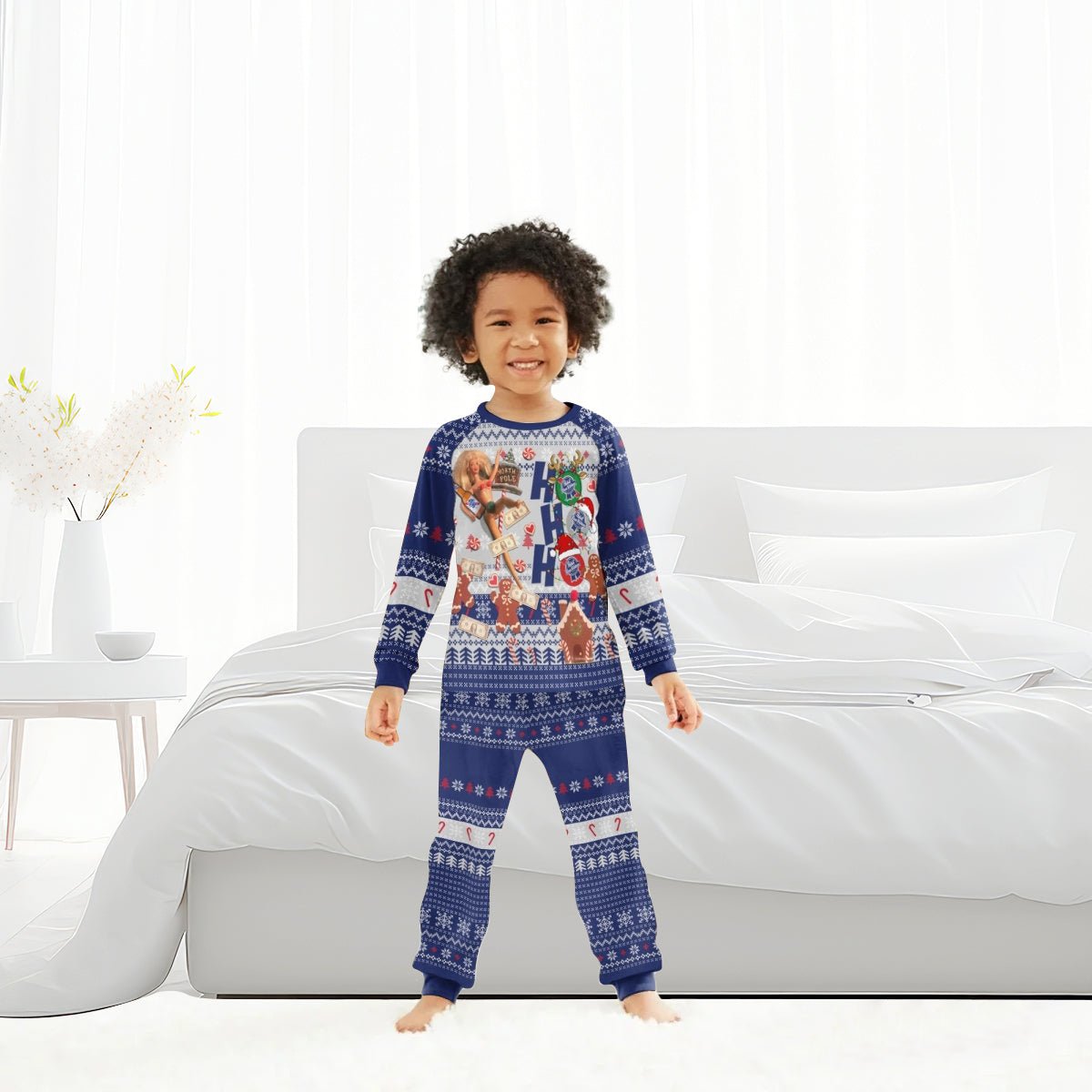 Pabst Blue Ribbon HoHoHo Family Pajamas Set - Flexiquor.com
