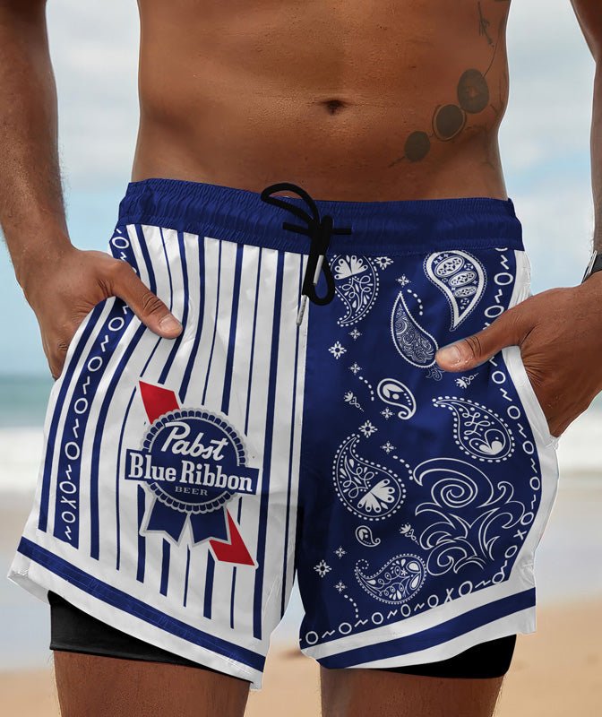 Pabst blue ribbon board shorts online