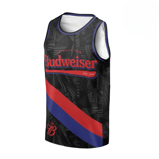 Personalized Budweiser Game Day Men's Tank Top - Flexiquor.com