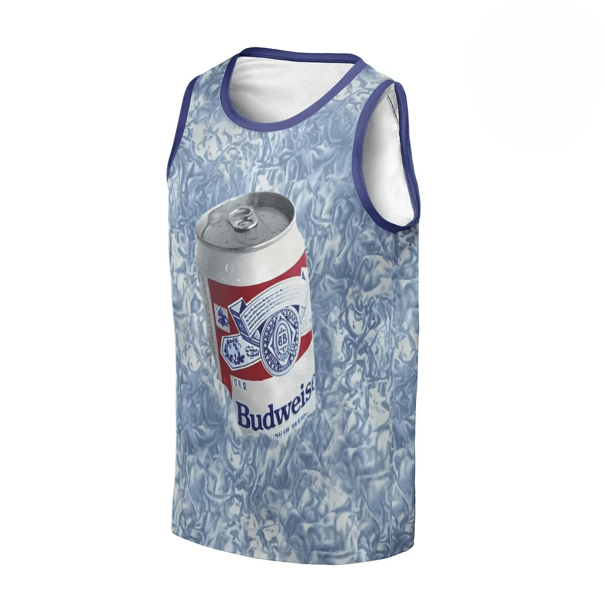 Personalized Budweiser Ice Cold Men's Tank Top - Flexiquor.com