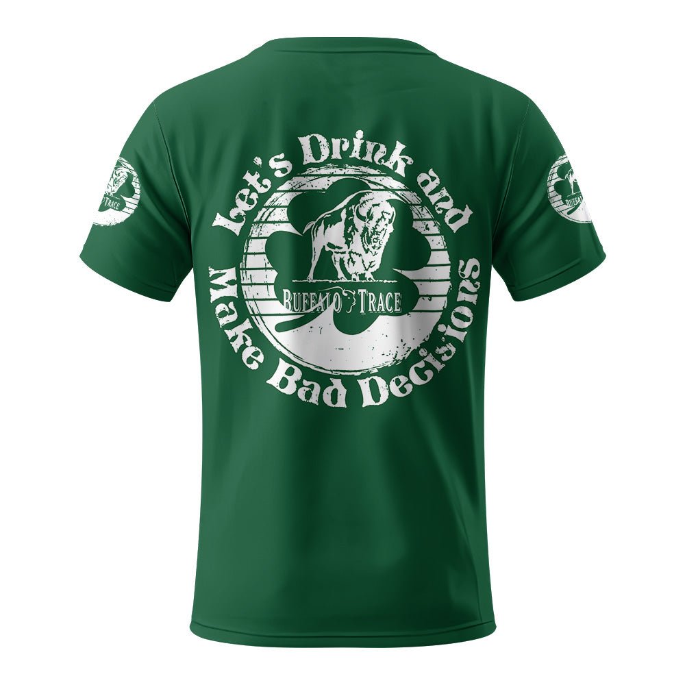 Personalized Buffalo Trace St Patrick's Day T-Shirt - Flexiquor.com