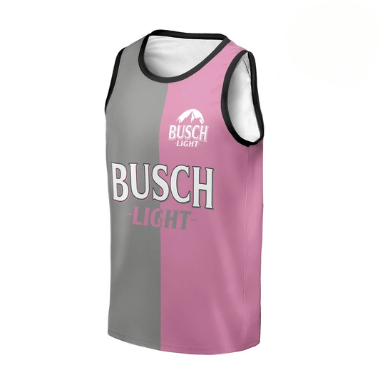 Personalized Busch Ligh Halfside Men's Tank Top - Flexiquor.com